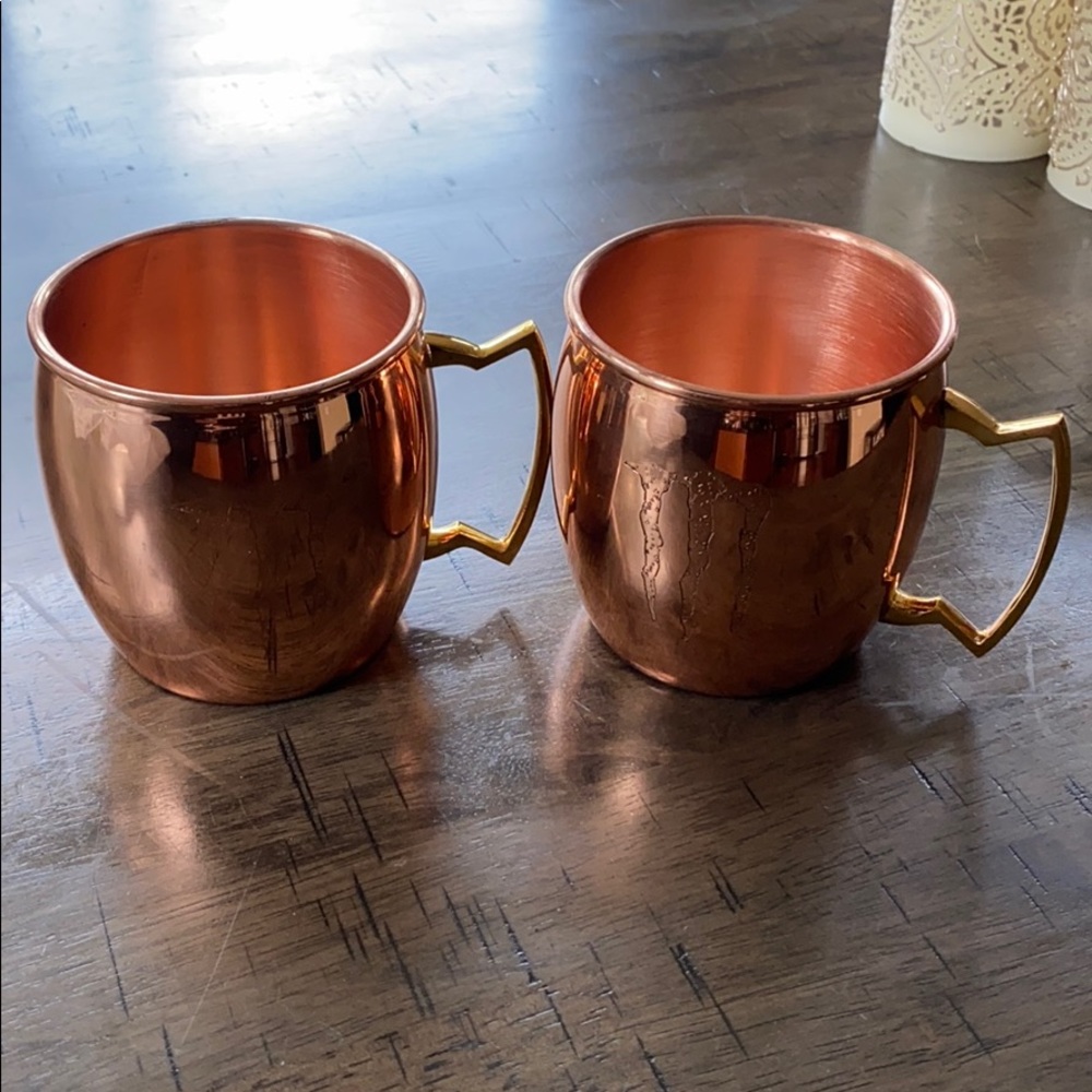 NWOT Monster Energy Engraved Moscow Mule Mugs
